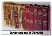 Earlier editionsof Dorland's